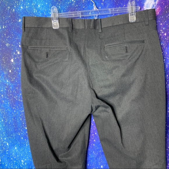 Express-Photographer Dark Gray Trousers size 34/30 - Picture 7 of 13